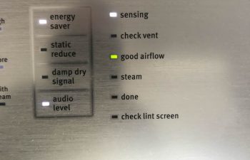 Ventilation control panel